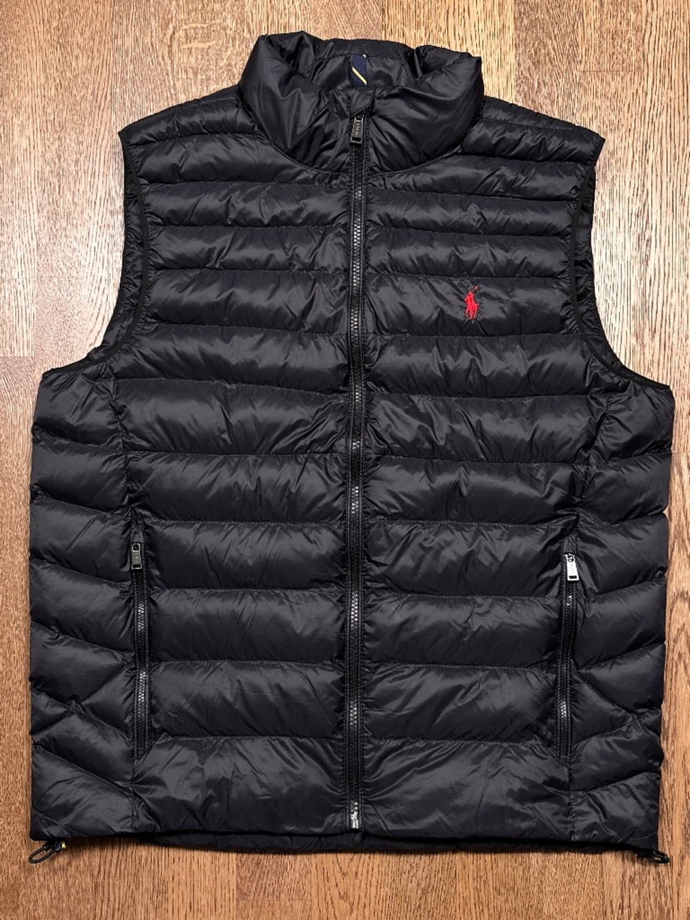 Polo Ralph Lauren Colden Insulated Polyester Puffer Vest Packable Black Mens M